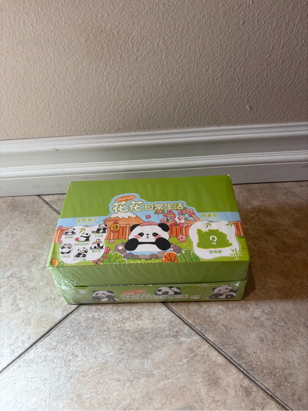 Panda daily life blind box decoration figurine blind box.